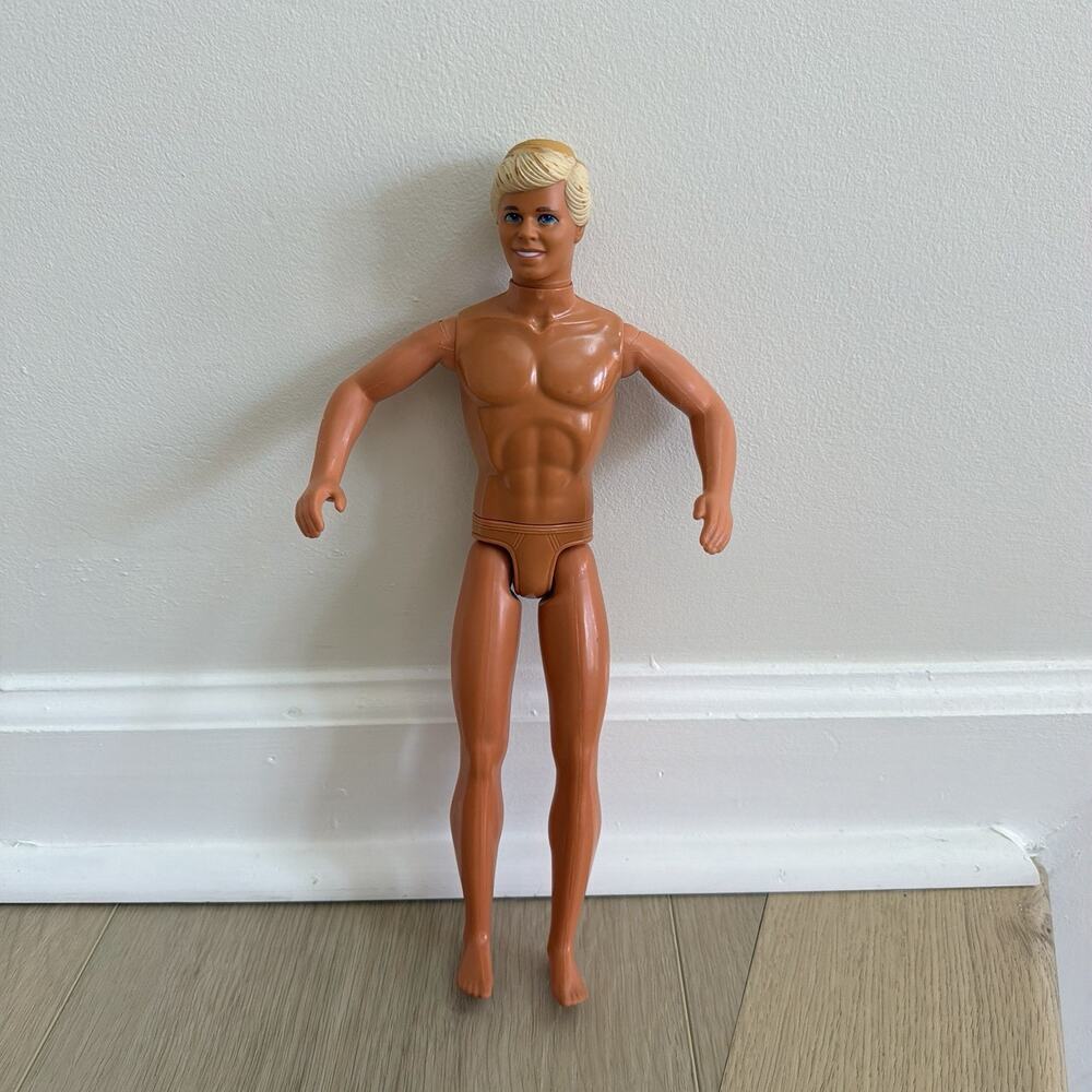 Vintage 1968 Barbie Mattel Inc Ken Doll Malaysia Bendable
